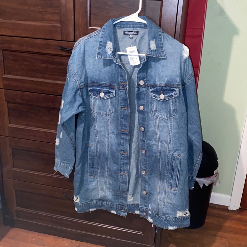 Long demin jacket